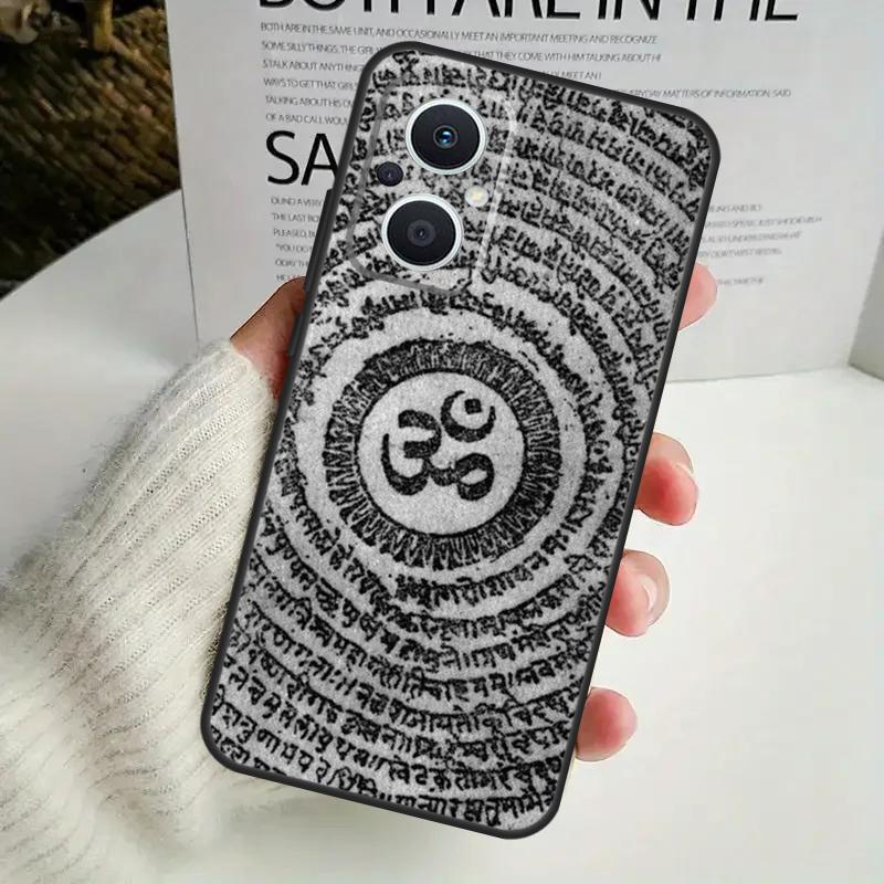 Aum Om Yoga Symbol Fitness Gym для OPPO Reno 11 F 10 Pro 4Z 5Z 8T 4 5 6 7 8 Lite OPPO Find X3 X6 Pro X2 Neo X5 Lite чехол