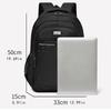 Multi Pocket Large Capacity Backpack, Daily Carrying Backpack, Leisure Travel Bag, Scratch Resistant Fabric, Spacious Backpack,