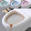 Universal Soft Toilet Cover Toilet Ring Toilet Seat Cushion Thick Household Closestool Cover Mat