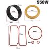 1Set Nitrile Rubber Air Compressor Piston Ring Kit  for Mute Air Compressor Repair