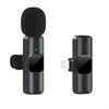 New Wireless Lavalier Microphone Portable Audio Video Recording Mini Microphone for iPhone Ios Live Gaming Phone