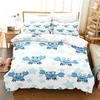 Crab Sea Ocean Duvet Cover Set Cartoon Starfish Shell Bedding Set Kids Adult Soft Comforter Cover Pillowcase Home Textile
