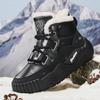 Men's Snow Boots Platform Casual Shoes Winter Fur Warm Ankle Boots Mens Winter Shoes