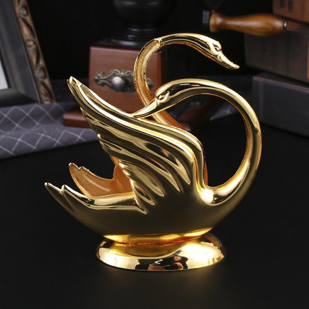 Alloy Napkin Organizer Golden Tissue Holder Napkin Holders Napkin Holder Home Use