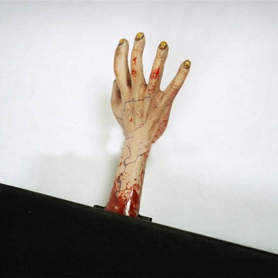 Закладка в виде призрака, ручная закладка в стиле Хэллоуина, страшный, ужасный, дом с привидениями, цветная, хорошая детализация, закладка с гладкими краями