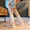 Fashion Women's Sneakers Students Korean Version Casual Non-slip Thick Sole White Sports Shoes Fashion Woman Skateboard Shoes 2025 New