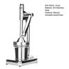 Manual Citrus Juicer Heavy Duty Stainless Steel Lemon Lime Press for Kitchen Bar Efficient Pulp-Free Juice Extractor