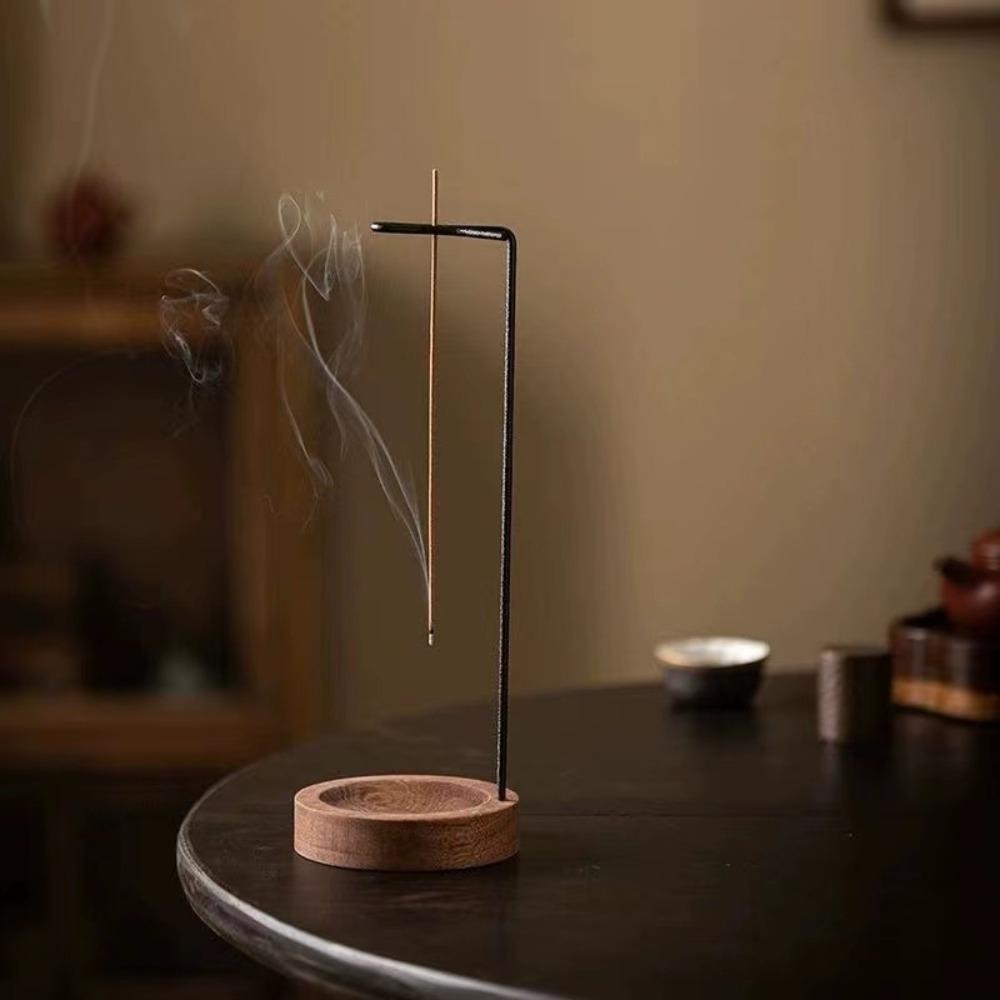 Stable Base Incense Stand Wooden Incense Tray Creative Incense Stick Holder Home Ornament