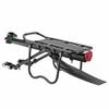 ROCKBROS Rear Carrier Bicycle Bed Touring Carrier Retrofitted Aluminum Maximum Load Capacity 50kg Adjustable Easy Installation (Black)