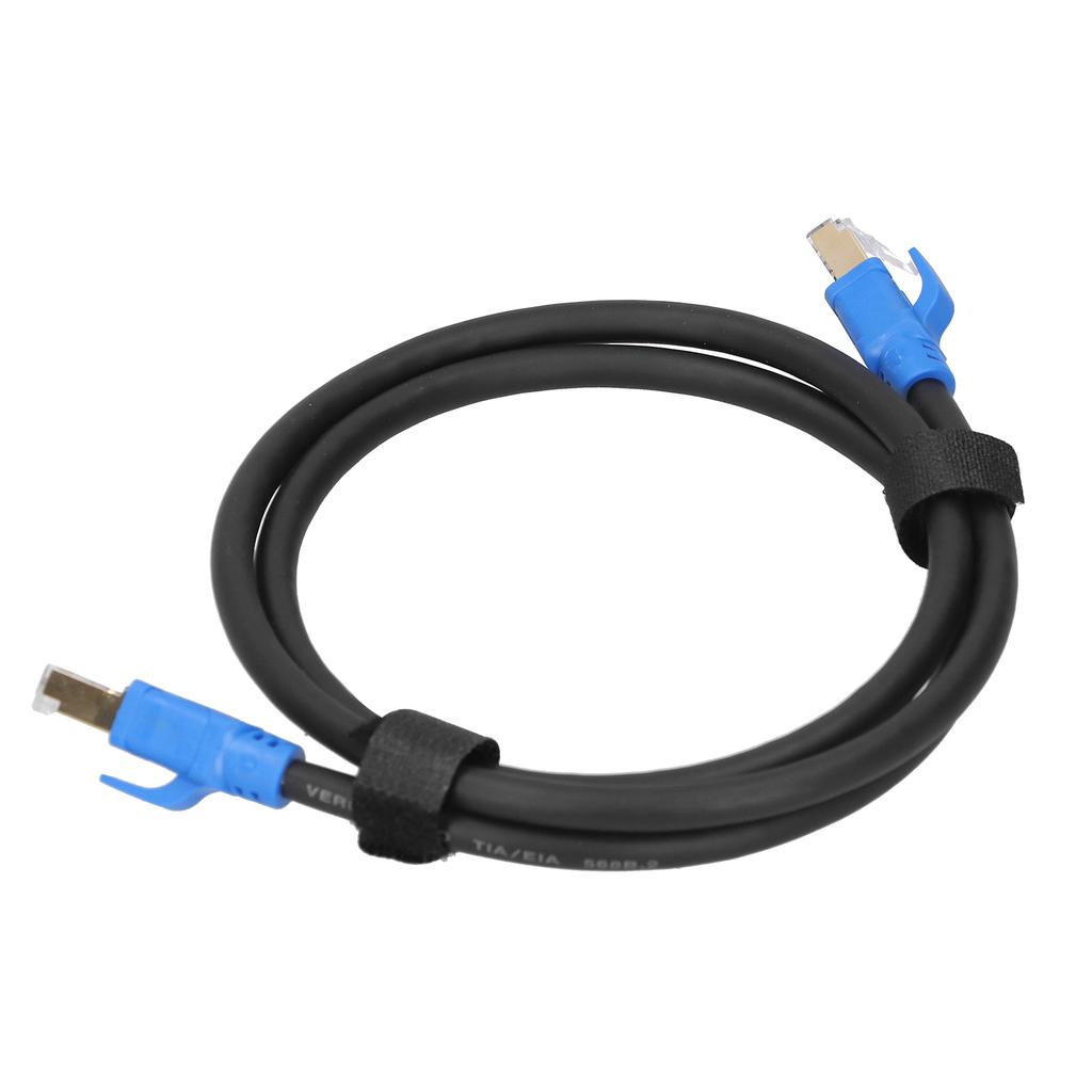 Кабель Ethernet Cat8 40 Гбит/с 2000 МГц, позолоченные разъемы RJ45, LAN-провода для хабов, маршрутизаторов, сетевых адаптеров