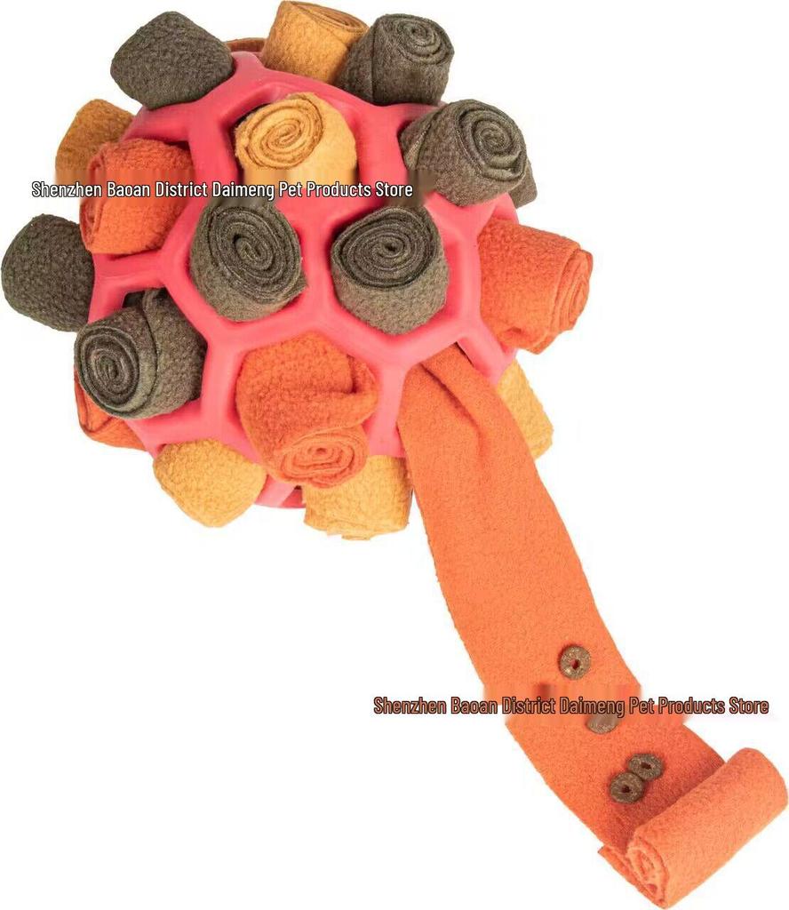 Питомец Нюхай и Играй: Скрытый корм резиновый мяч игрушка для собак