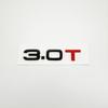 3D ABS 1.8T 2.0T 3.0T Черно-красный Эмблема Багажник Автомобиля Буквы Логотип Значок Наклейки Для A1 A3 A4 A5 A6 A7 A8 Q2 Q3 Q5 Q7