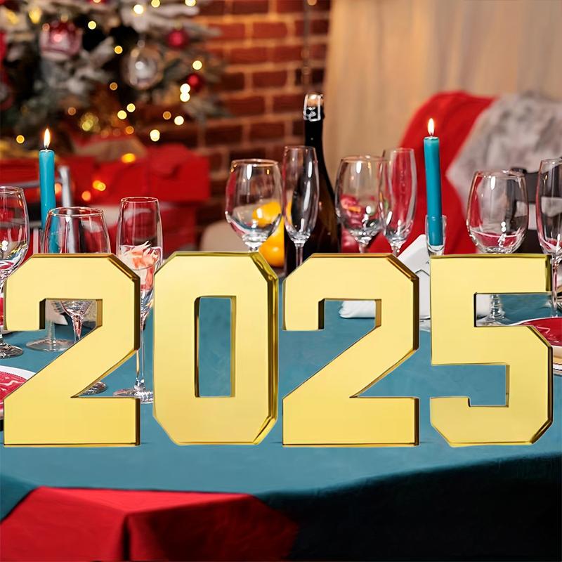 1/4 шт. Поднос-контейнер с цифрами, золотой, цифровой дизайн, тарелка для ужина, утолщенный картон, поднос для конфет, закусок, 24,5x21x3 см