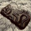 Креативная Черная Змея подходит для чехла мобильного телефона iphone16promax, прозрачный Apple 15 противоударный 14pro Европа и Америка 13/12