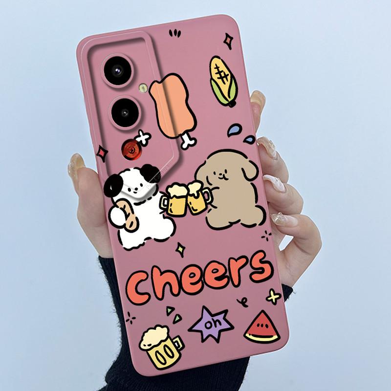 Для Tecno Pova 4 Pro LG8n / Pova 4 LG7n Чехол Pova4 4Pro Мягкий Силиконовый Чехол для Телефона Сладкий Принт Защитный Чехол Расписной Чехол
