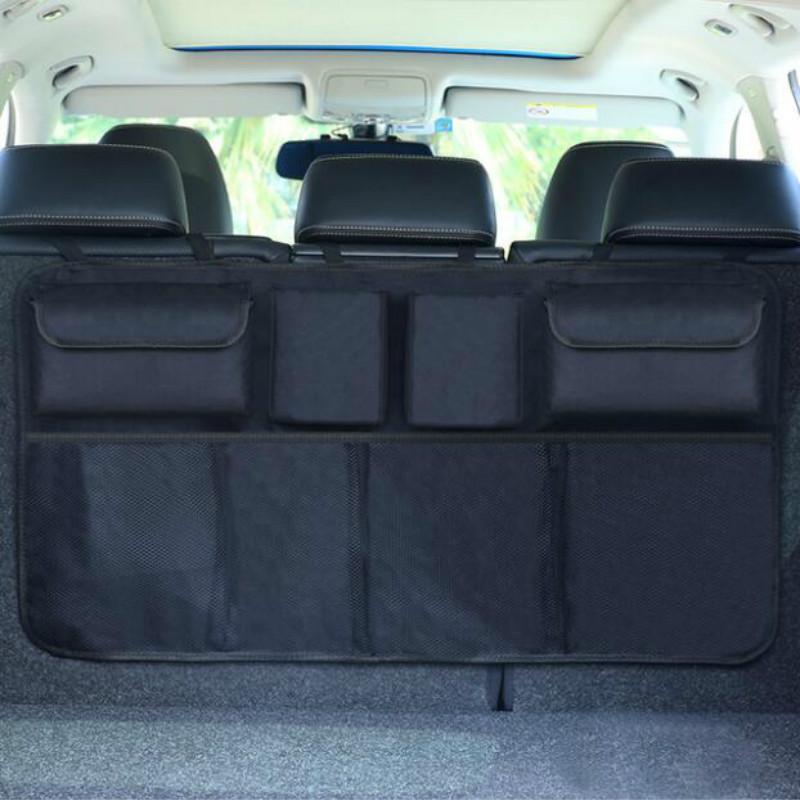 Car Trunk Organizer Adjustable Backseat Storage Bag Oxford Net for Smart Fortwo Nissan Patrol Seat Seat Leon Mk2 Bmw X5 F15