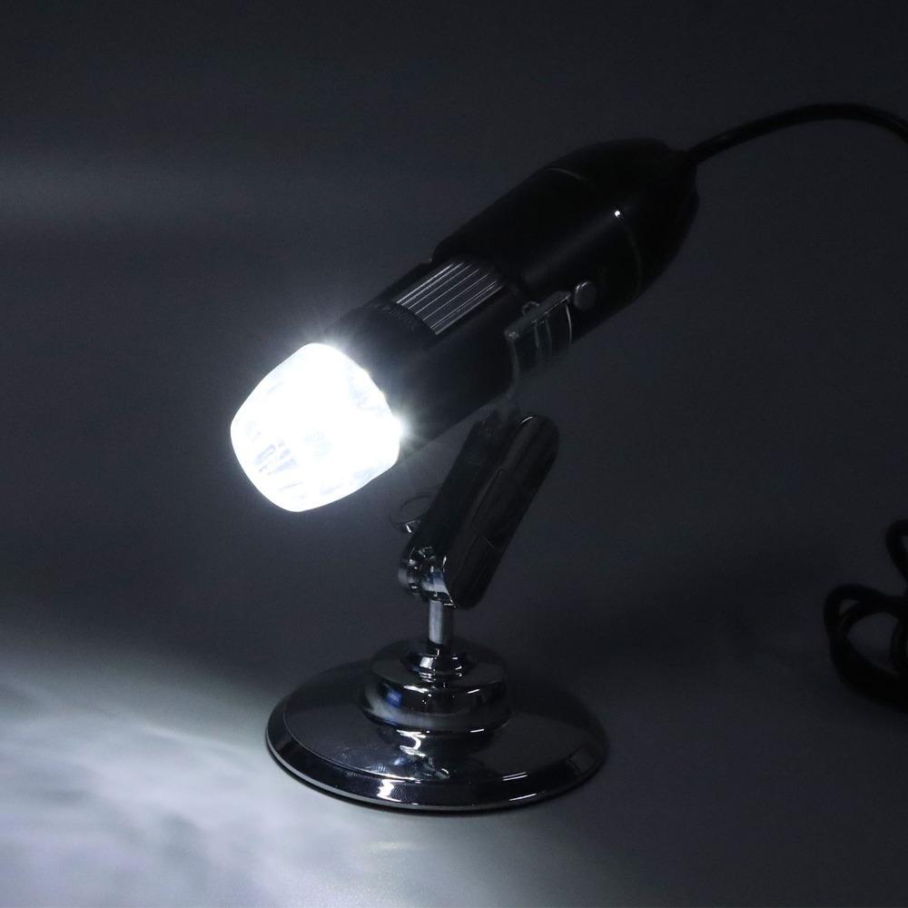 with 8 LED Digital Microscope 50X-1600X Magnification Handheld Microscope Smartphone