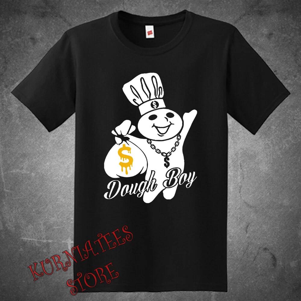 Men's and Women's T-shirts Dough Boy Getting Paid Money