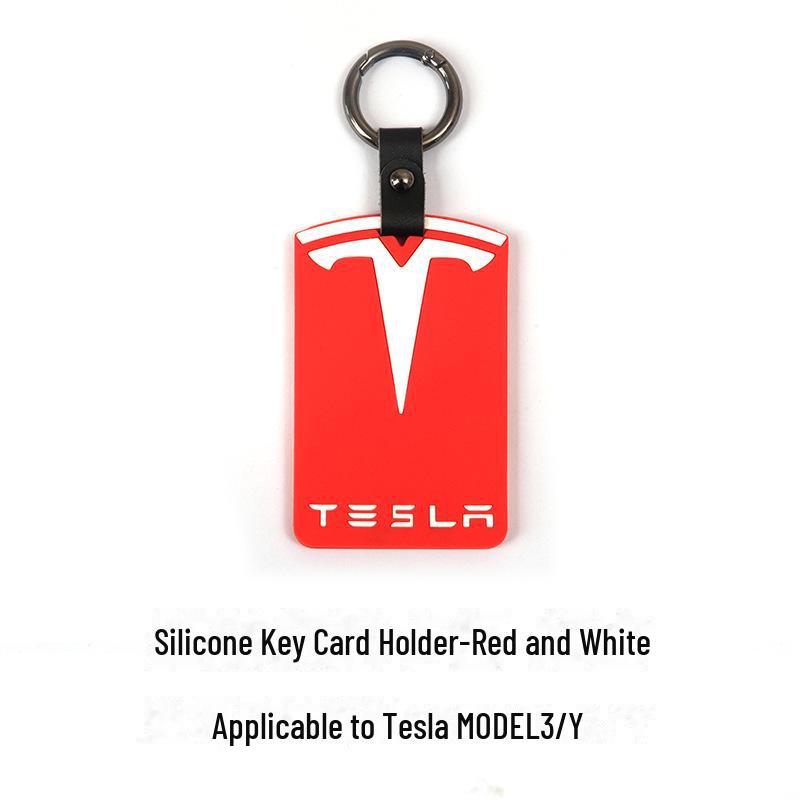 Tesla Model 3/Y Waterproof Silicone Key Card Cover – Wear-Resistant Protective Shell