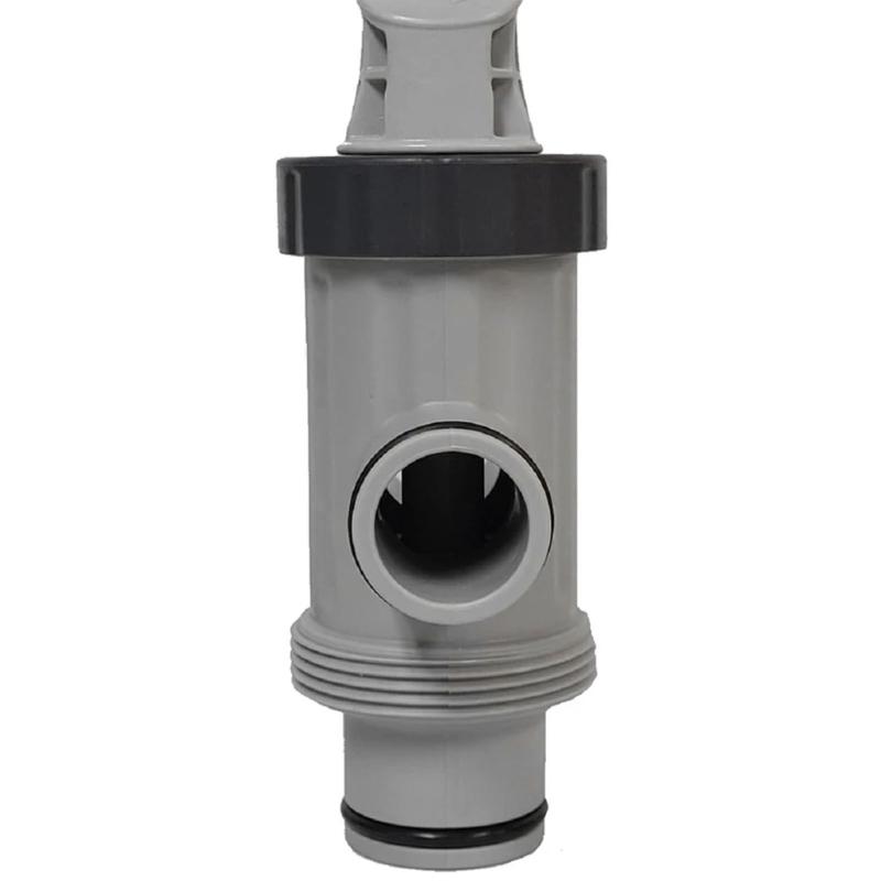 Pool Hose Plunger Valved Kit for Above Ground Swimming Pool Plunger Valved Replacement Parts for Filter Circulation