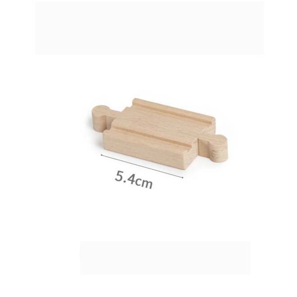 Toys Track Connector Toys Wooden Track Accessories Train Track Toys Wooden Track Railway Toys