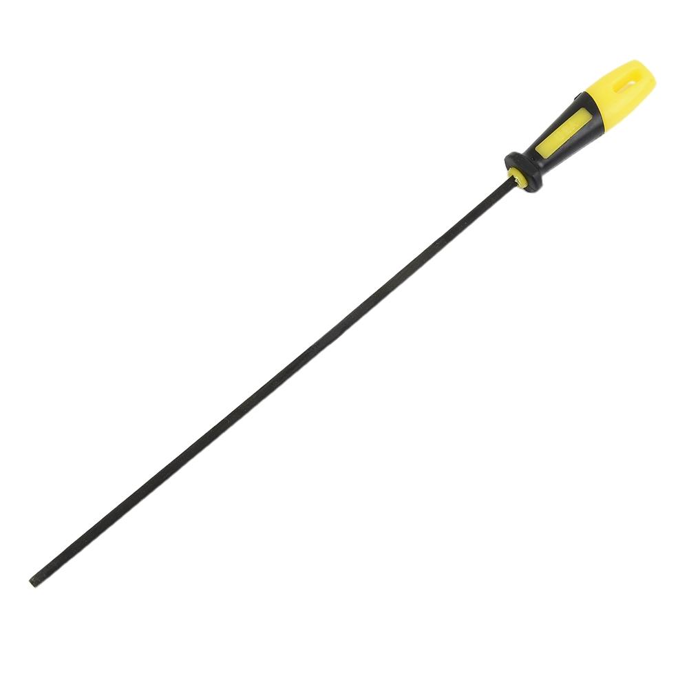 Большой круглый напильник для цепной пилы 3/8" 28,5 см 4,0 мм