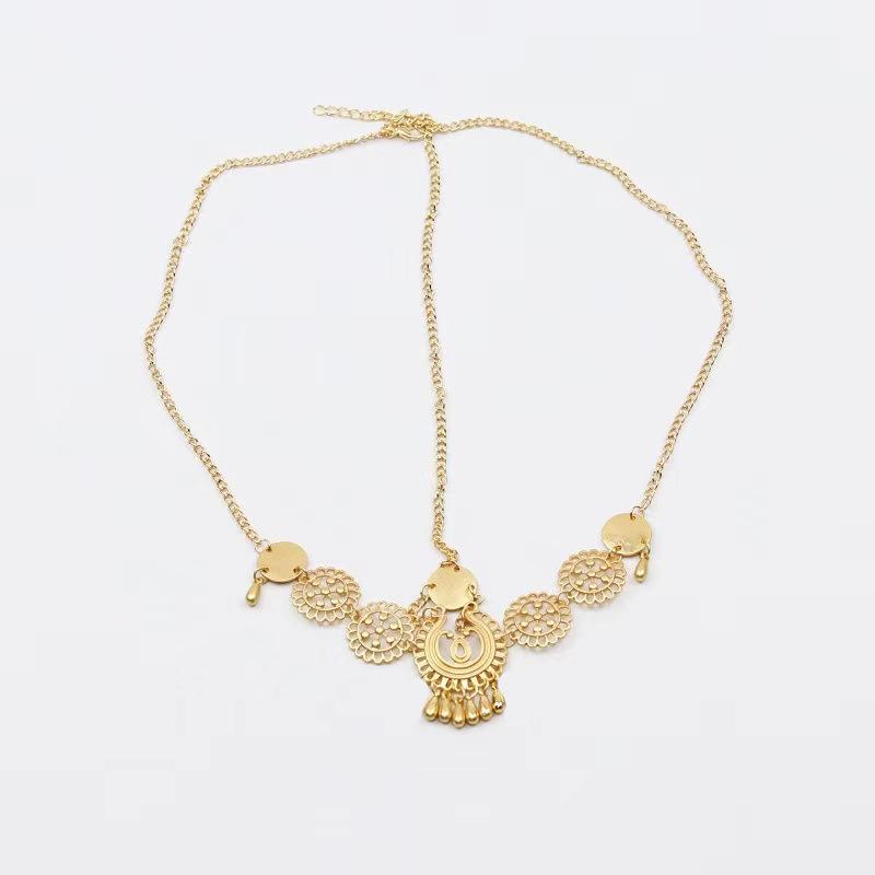 Головной убор в стиле бохо ретро аксессуары для волос цепочка на лбу старинная повязка на голову вооруженные эльфы экзотическая фея свадебное платье западные регионы