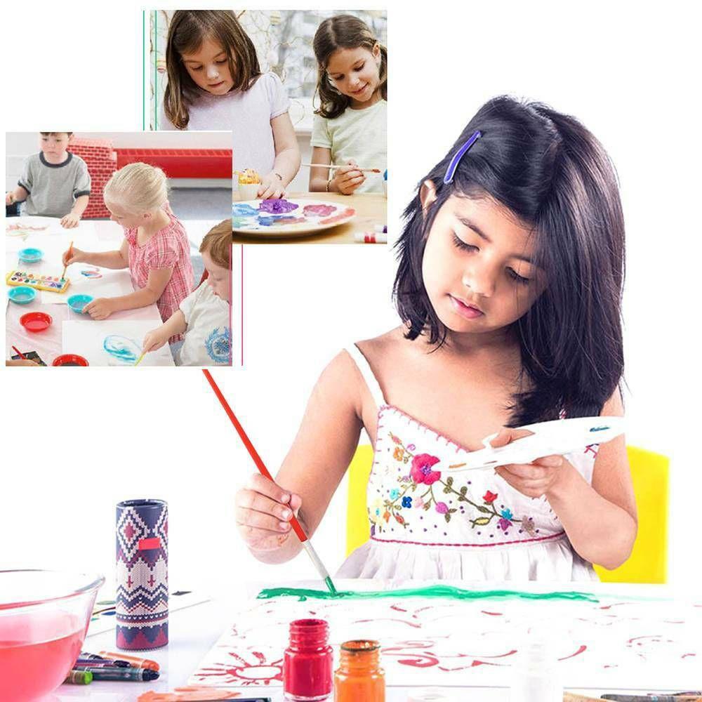 Children Toddler Children Painting Brush Flower Pattern Kids Paint Brushes Sponge Kids Paint Tool