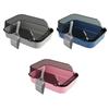 Anti Splash Cat Bedpan Semi-closed Kitten Litter Pan Cat Litter Box  For Rabbit Kitten
