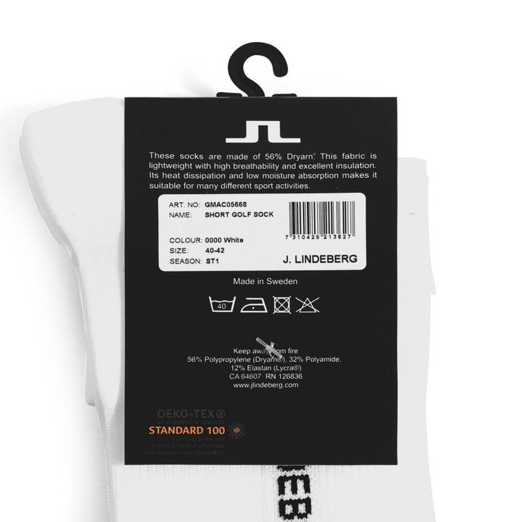 [J.LINDEBERG] GMAC05668 0000 Men's Socks