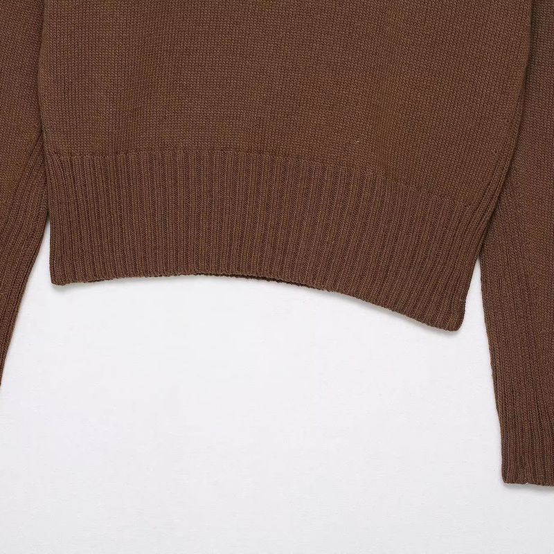 Araltay New Arrival Fashion Style Women's Clothing Fashion All-Match Pure Color V-neck Sweater Tops 6771140700