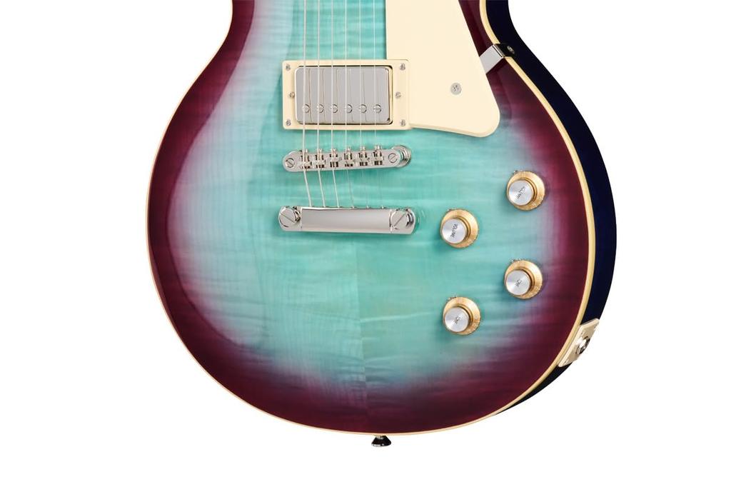 Epiphone /Вдохновлено Gibson Les Paul Standard 60s Figured Blueberry Burst