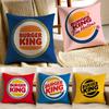 Популярный бренд фастфуда BBurger KKing Наволочка-подушка Антипылевой клещ Декор гостиной Диван Подушка Комната