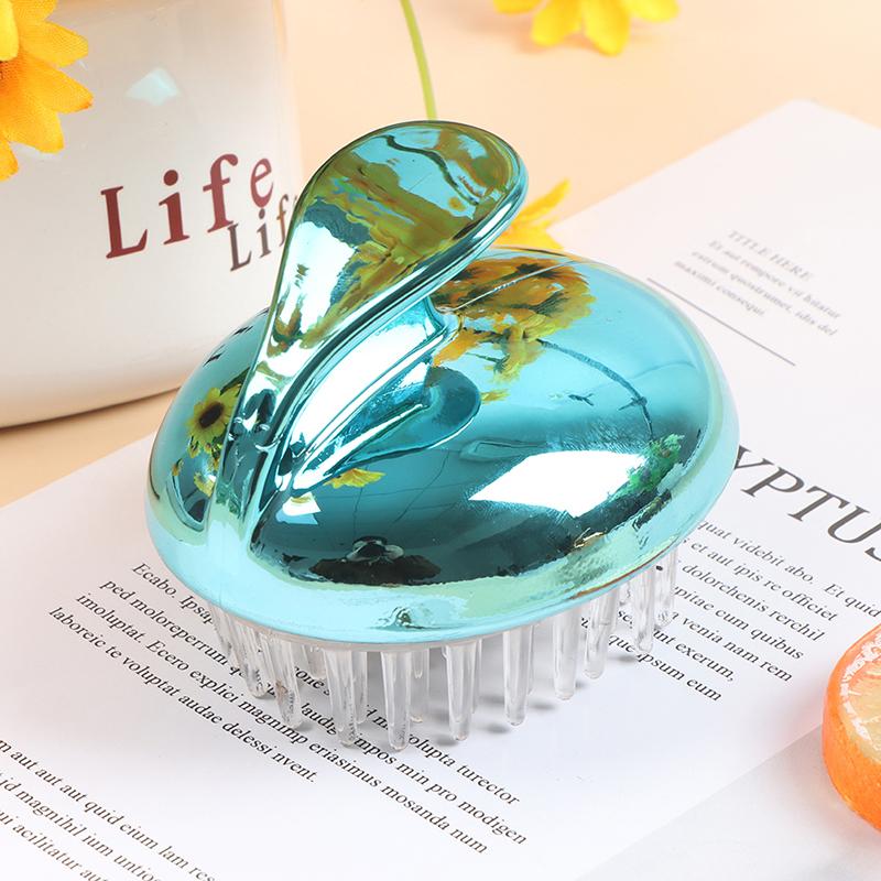 Силиконовый массажер для головы, шампунь, массажная щетка для кожи головы, расческа для мытья волос, щетка для душа для тела, ванна, спа, массажная щетка для похудения