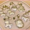 Wealthy Gold Horse Keychains Luck Bag Pendant Bags Accessory Pony Keychain  Chinese New Year