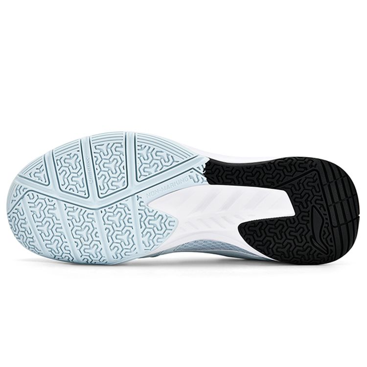 Li-Ning Нескользящие амортизирующие низкие кроссовки для бадминтона унисекс Cloud-Blue Black AYTT035-2
