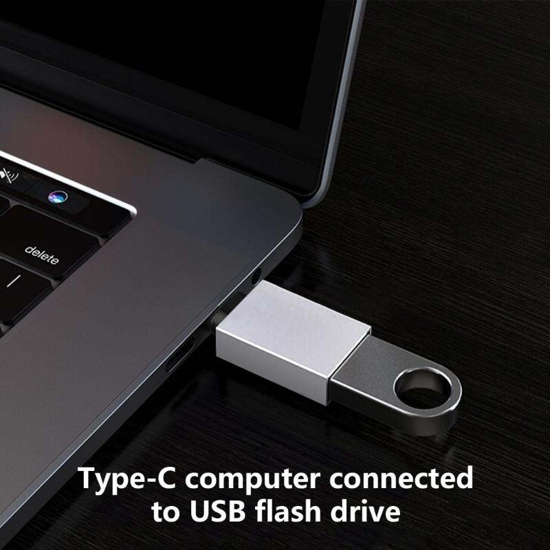 USB C на USB Адаптер Type C Папа на USB 3.0 Мама OTG Конвертер для Телефонов Планшетов Ноутбуков Зарядка 5 Гбит/с Передача Данных