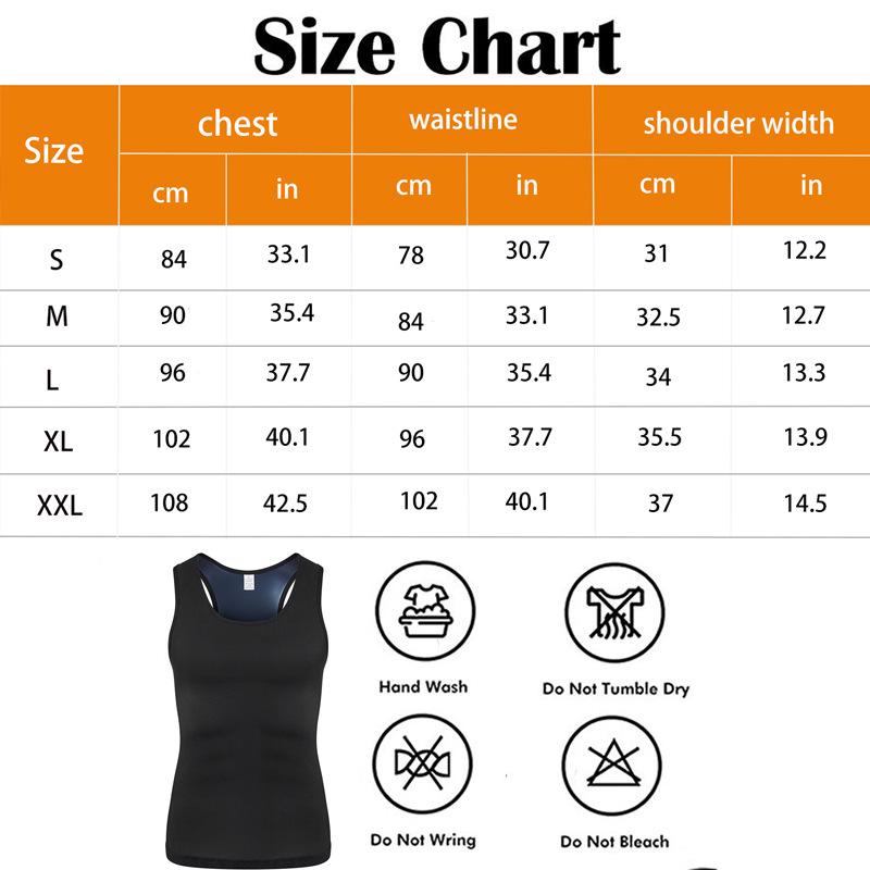 Мужской экстремальный термокорсет для тела: Фитнес-жилет для бега, спорта и йоги