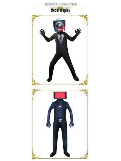 Centaur Toilet Man Halloween Cosplay Onesie - European & American Fantasy Style