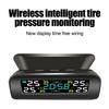 Давление в шинах в режиме реального времени Цветной ЖК-дисплей TPMS для мониторинга в реальном времени Сигнализация утечки воздуха Двойные варианты зарядки для безопасного вождения