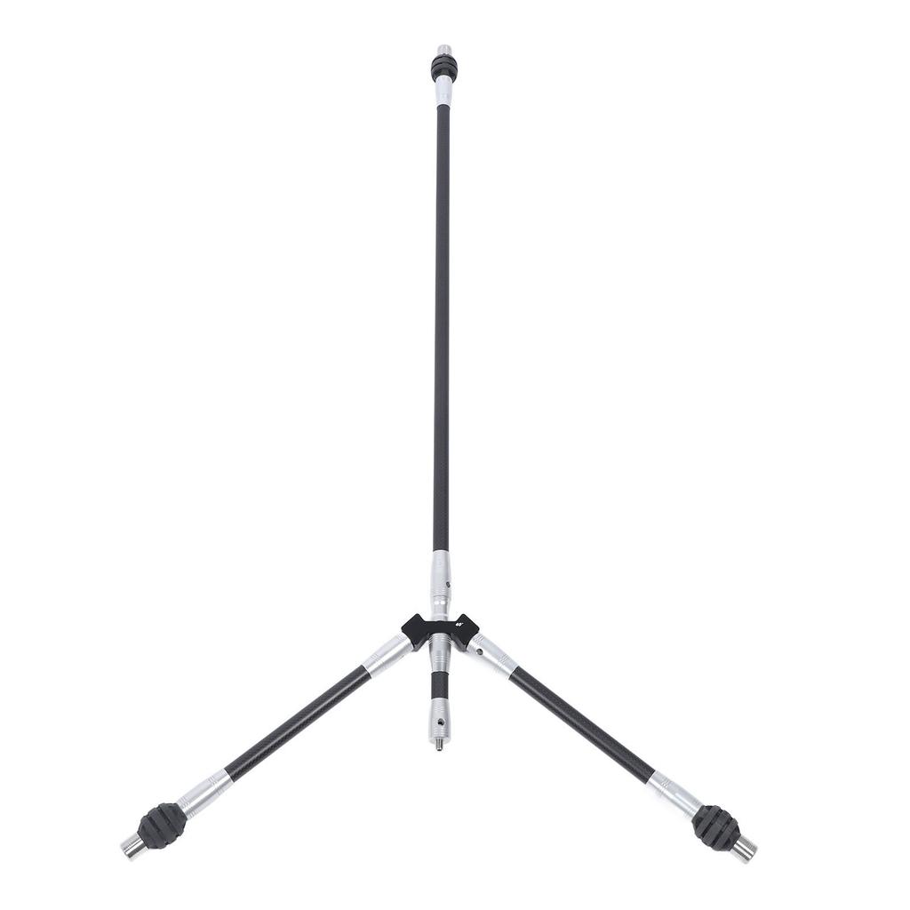 Recurve Bow Stand Holder 28inch Height Lightweight Pure Carbon Archery Bow Stand Holder for Recurve Bow