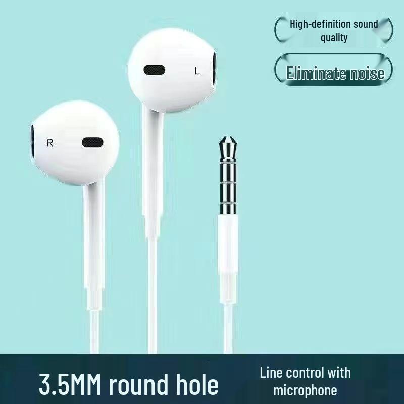 Самые продаваемые проводные наушники для iPhone, Android, Type-C, Oppo и Huawei с микрофоном