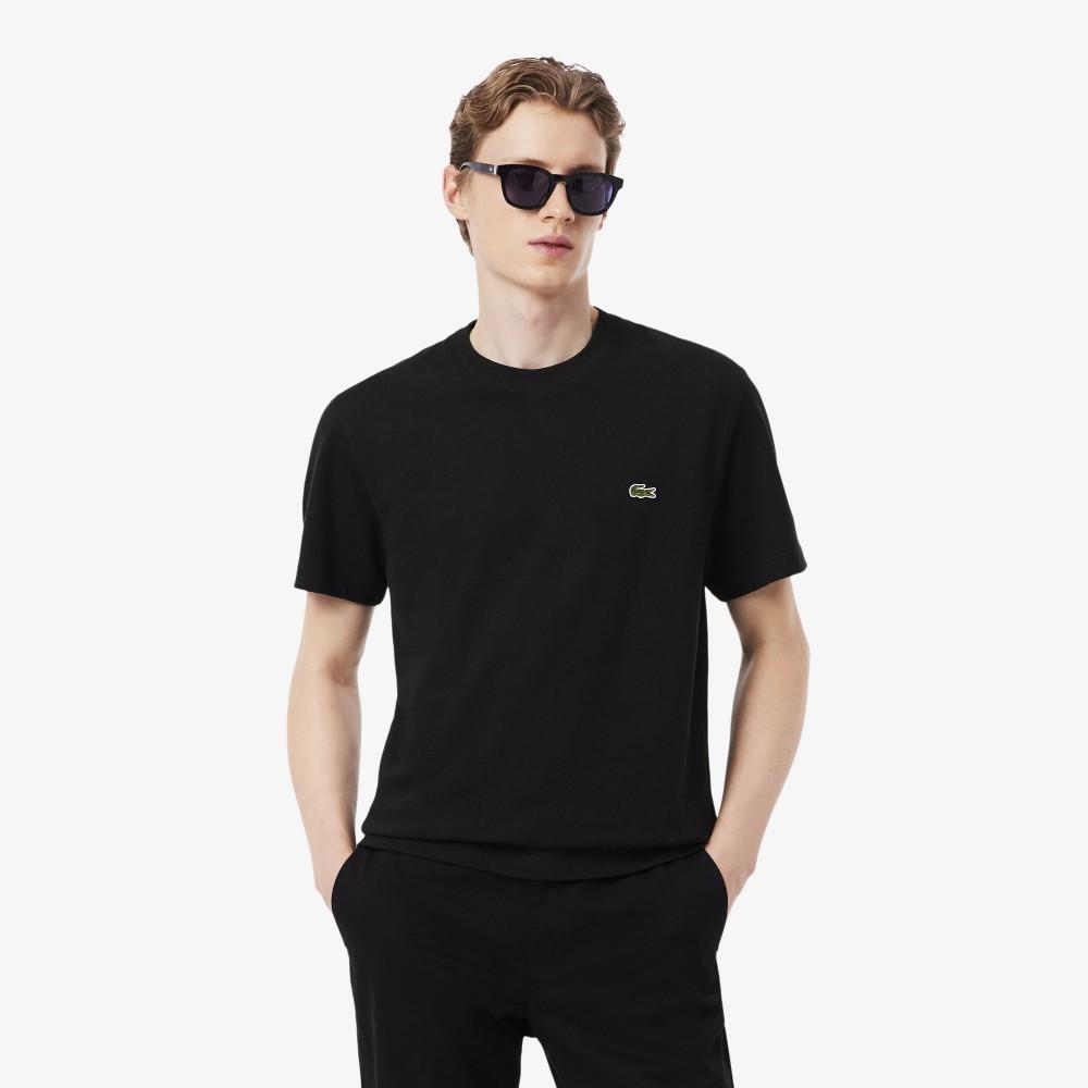 Lacoste Мужская футболка с коротким рукавом из смесовой льняной ткани TH0629-56G