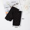 Anti-slip Women Half-finger Gloves Cotton Sunscreen Gloves Fashion Cycling Gloves  for Cycling