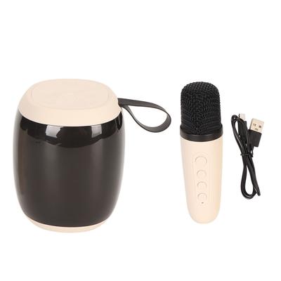 Микрофон Bluetooth-динамик RGB-подсветка Мини-караоке-машина с одним микрофоном для домашнего хозяйства