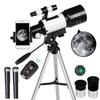 Telescope for Adults&Kids Aperture Refractor Astronomical Refracting Telescope 15X-150X Astronomy Beginners Gifts