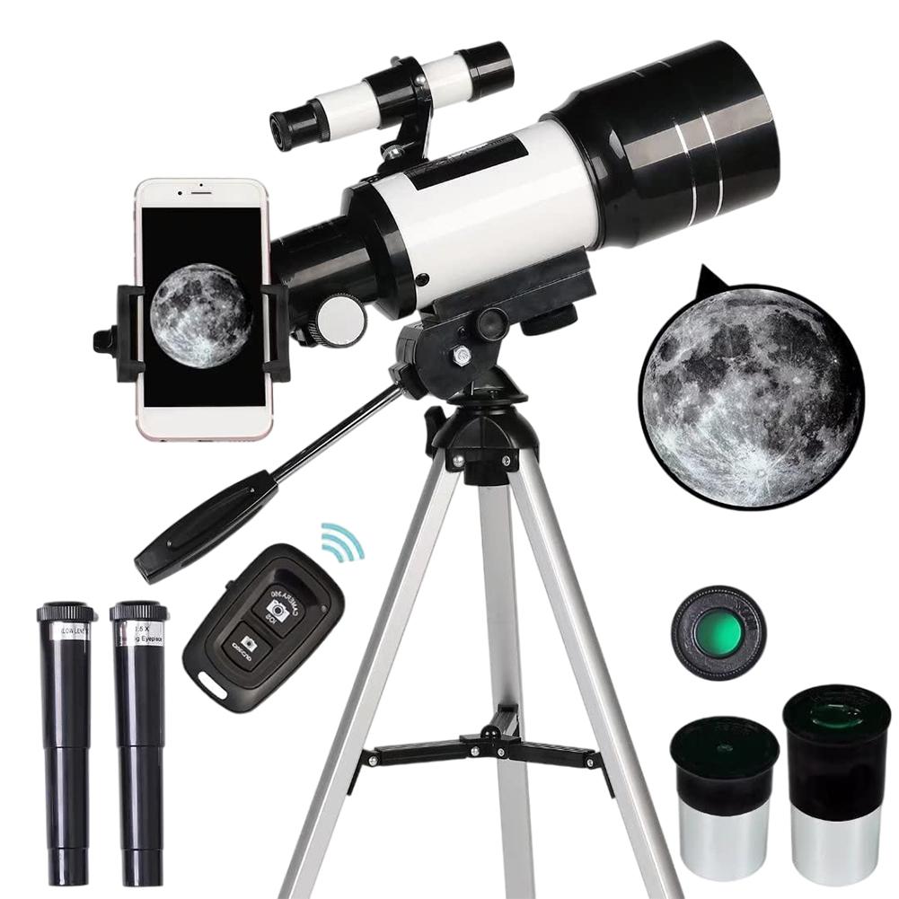 Telescope for Adults&Kids Aperture Refractor Astronomical Refracting Telescope 15X-150X Astronomy Beginners Gifts