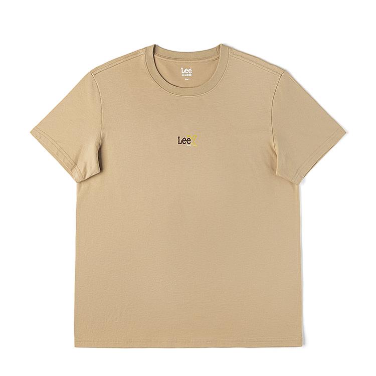 Lee T-Shirts Unisex Crew Neck Moderate LUT0098384LE00FK14000