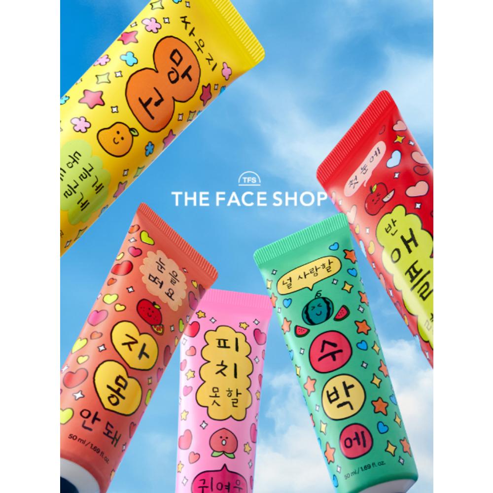 The Face Shop Fruits Talk Яблочный крем для рук (50мл)