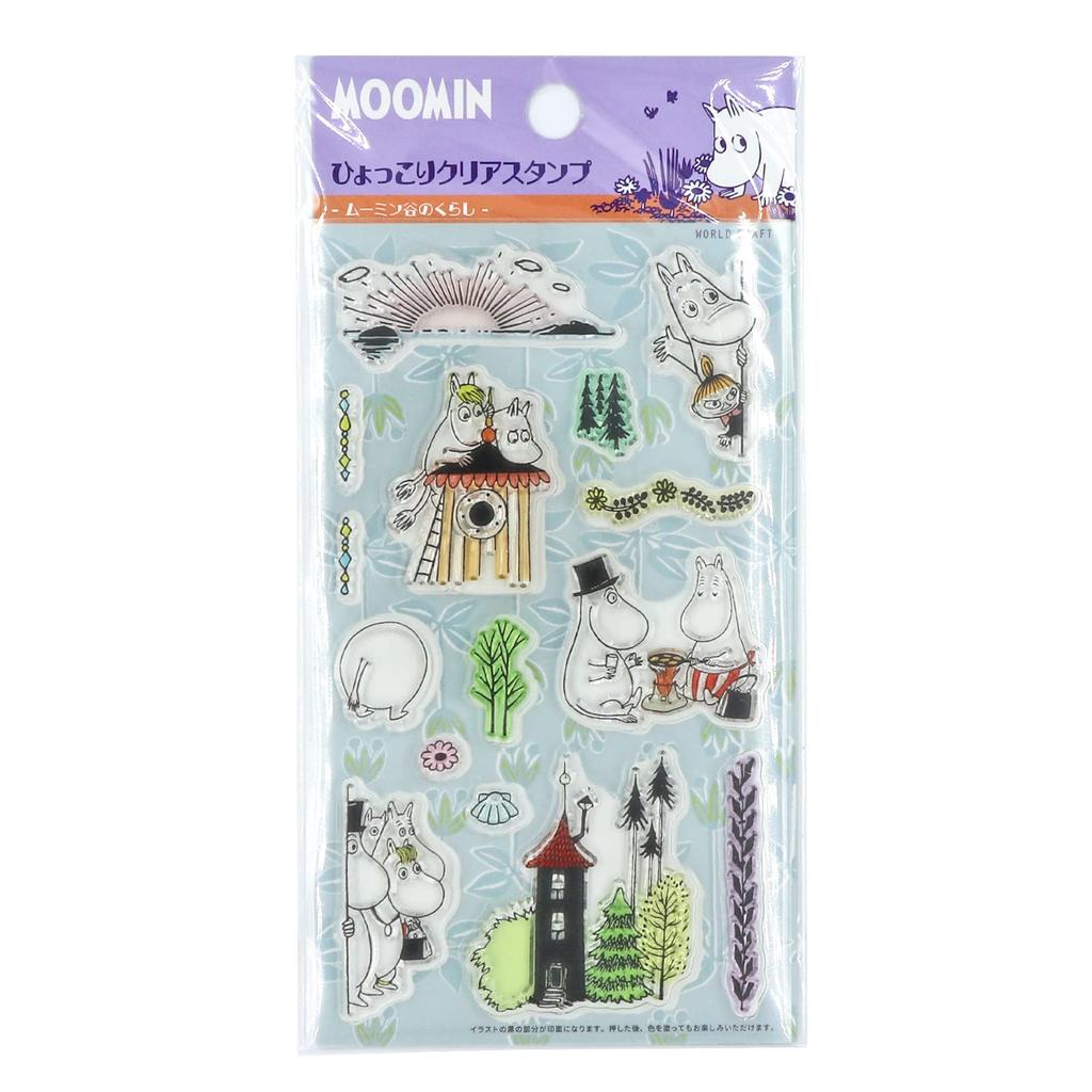 World Craft Clear Stamp Moomin Valley MOCS-003